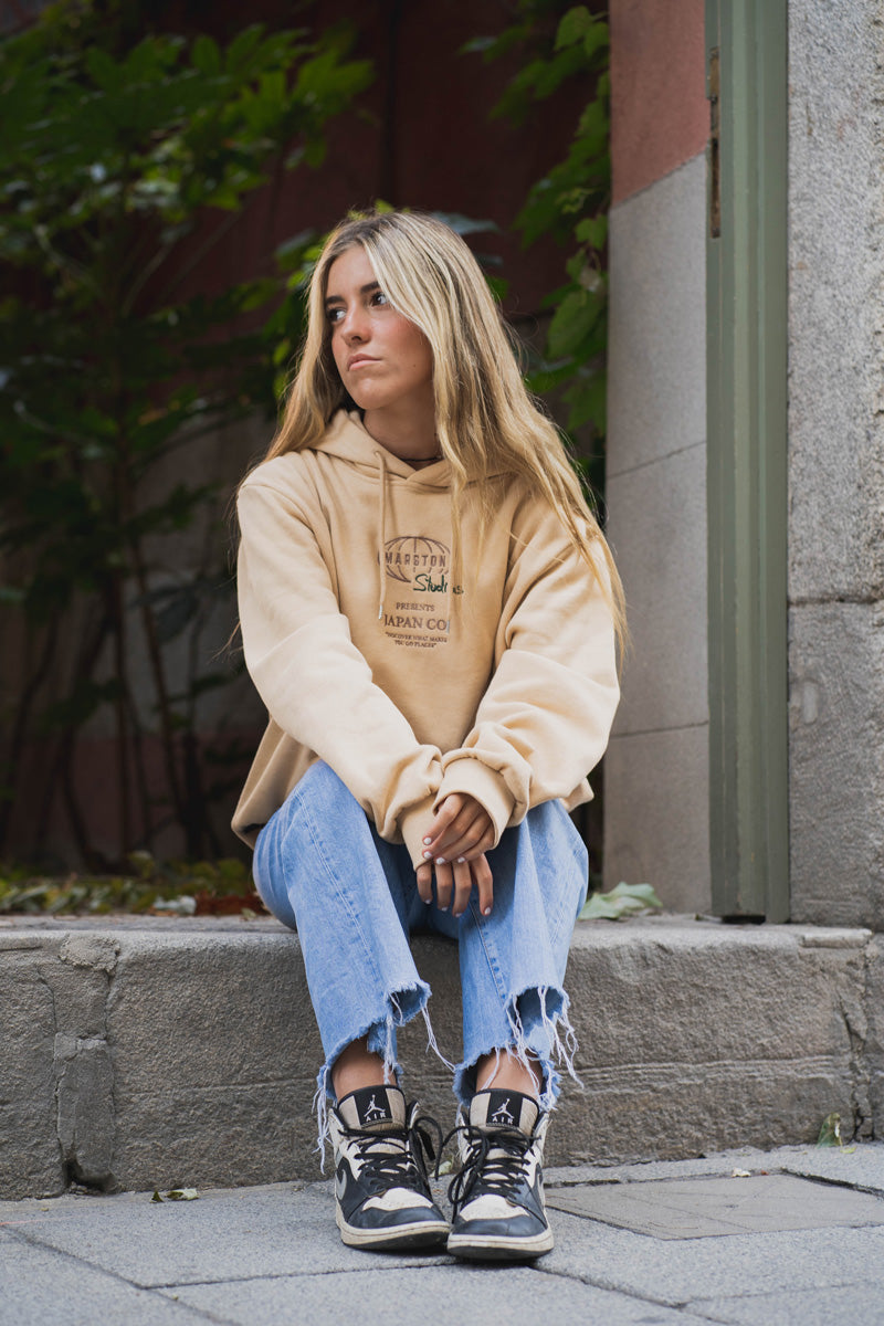Japan Cream Hoodie